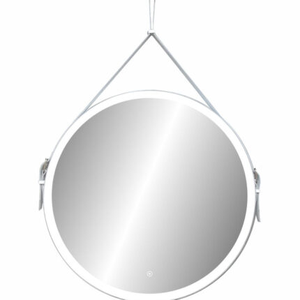 Continent Зеркало с подсветкой Millenium White d650 без зеркального отступа